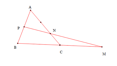 Cách chứng minh 3 điểm thẳng hàng bằng vectơ-2