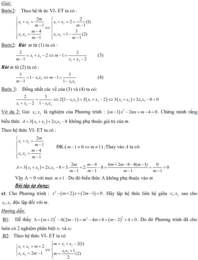 Dạng 3: Phương trình và hệ phương trình-10