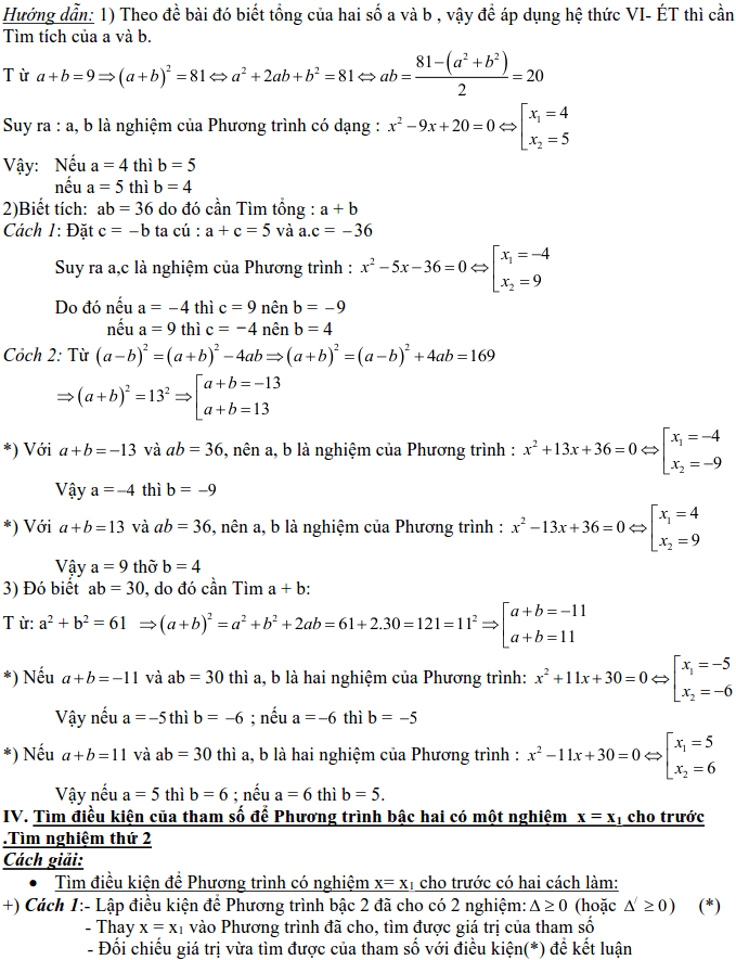 Dạng 3: Phương trình và hệ phương trình-7