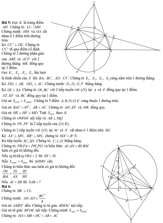 6 bài toán trực tâm của tam giác-3
