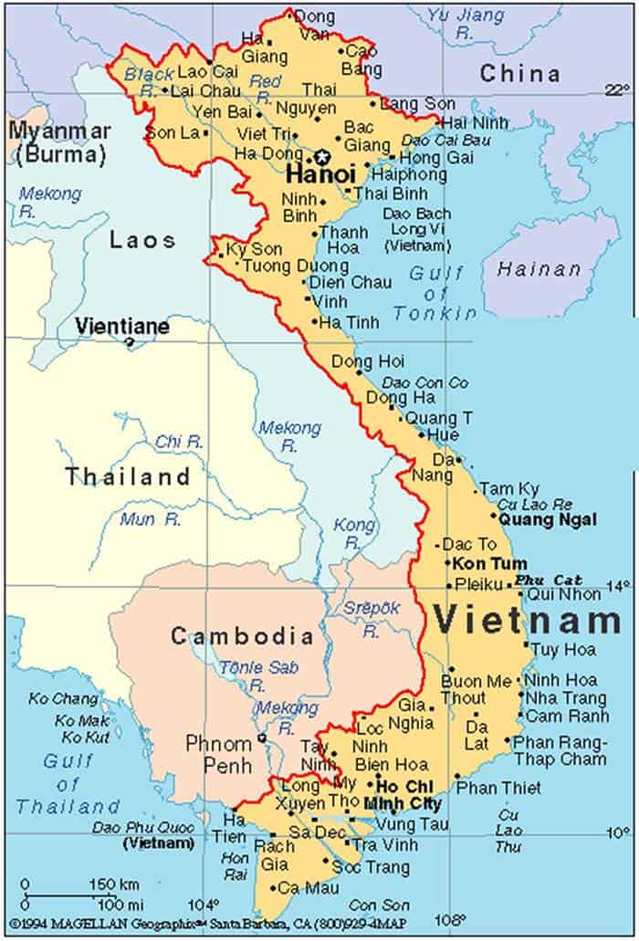Danh sách 63 tỉnh thành phố Việt Nam từ Bắc vào Nam gồm cả biển số xe